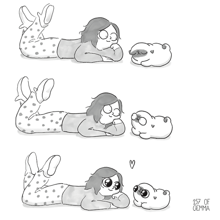 16 jopofa illusztracio ami tokeletesen bemutatja hogy milyen az elet egy mopsszal6.jpg