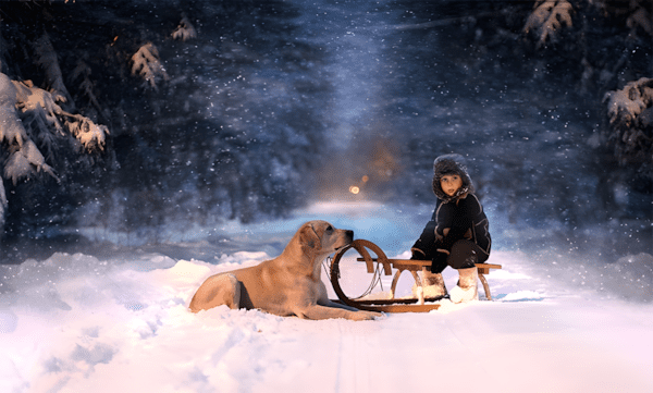 Anyuka varazslatos kepeket keszitett gyermekeirol es az allatokrol4