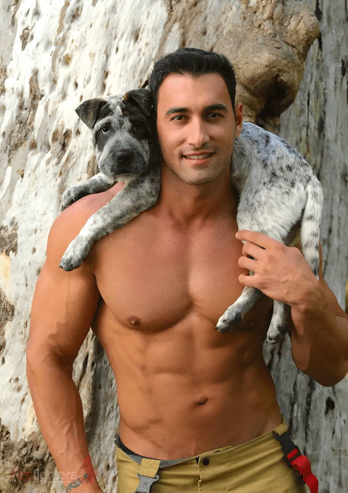 Ausztral tuzoltok pozoltak mentett allatokkal10.jpg