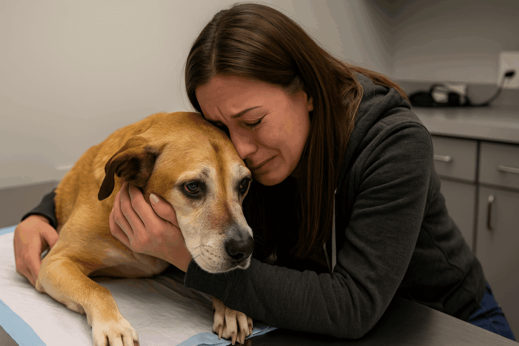 Az állatorvos vallomása, ami összetöri a szíved: ezért ne hagyd magára kedvencedet elaltatáskor 💔 1296 ChatGPT Image 2025. aug. 9. 13 43 20