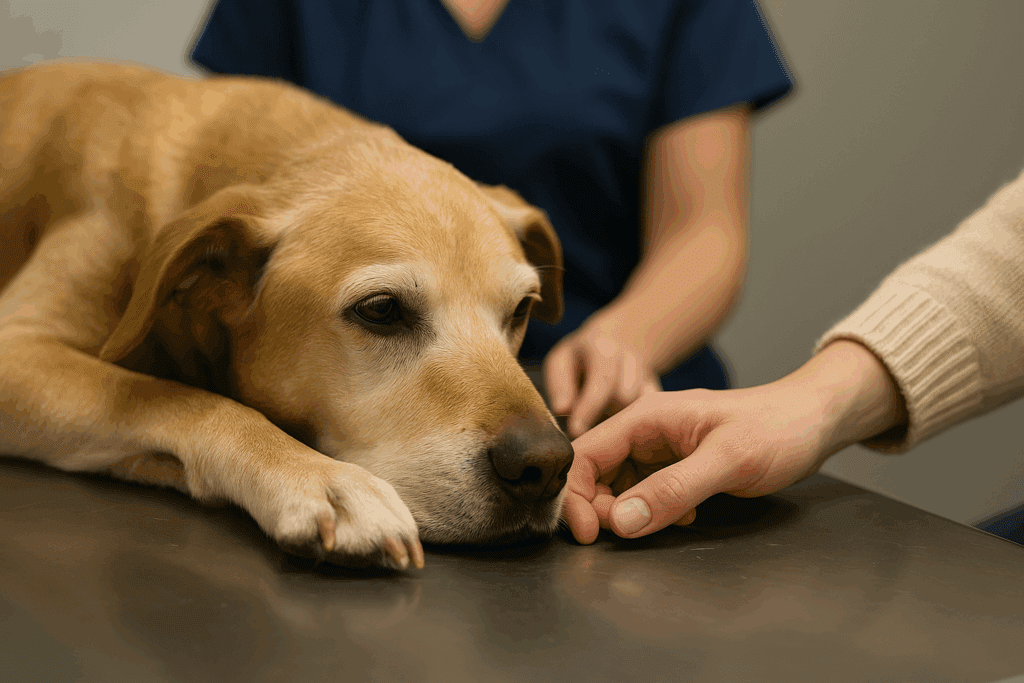 Az állatorvos vallomása, ami összetöri a szíved: ezért ne hagyd magára kedvencedet elaltatáskor 💔 1298 ChatGPT Image 2025. aug. 9. 13 48 03