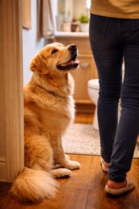 Figyelmes-arany-retriever-a-furdo-elott-683x1024-1