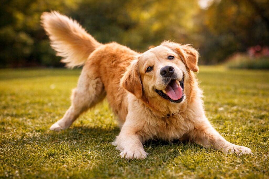 Jatekos-Golden-Retriever-fenyben-1024x683-1